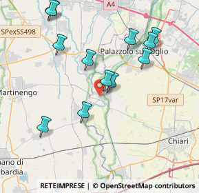 Mappa Via Grazia Deledda, 25037 Pontoglio BS, Italia (4.045)