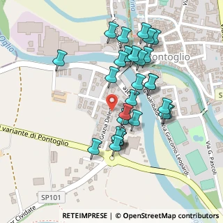 Mappa Via Grazia Deledda, 25037 Pontoglio BS, Italia (0.21379)