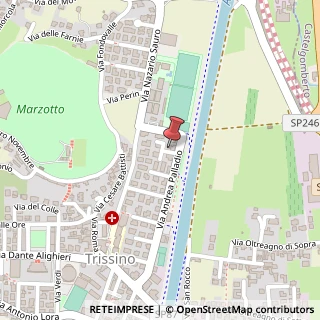 Mappa Via Benvenuto Cellini, 4A, 36070 Trissino VI, Italia, 36070 Trissino, Vicenza (Veneto)