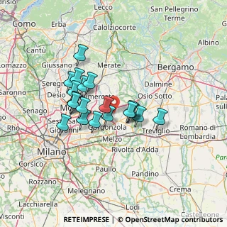 Mappa Via Brianza, 20040 Cambiago MI, Italia (10.7045)