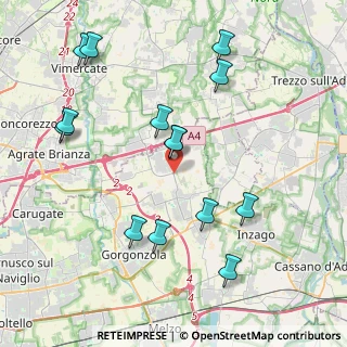 Mappa Via Brianza, 20040 Cambiago MI, Italia (4.35929)