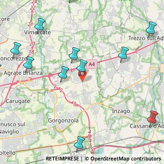 Mappa Via Brianza, 20040 Cambiago MI, Italia (5.9725)