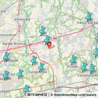 Mappa Via Brianza, 20040 Cambiago MI, Italia (6.53429)