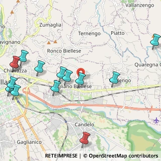 Mappa Via Confraternita, 13856 Vigliano Biellese BI, Italia (2.72071)