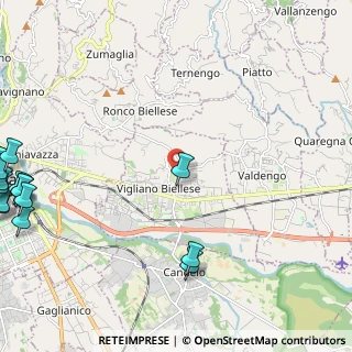Mappa Via Confraternita, 13856 Vigliano Biellese BI, Italia (3.9545)