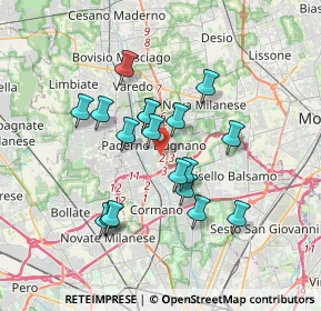 Mappa Via Renato Cartesio, 20037 Paderno Dugnano MI, Italia (3.00444)