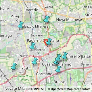 Mappa Via Renato Cartesio, 20037 Paderno Dugnano MI, Italia (2.15091)
