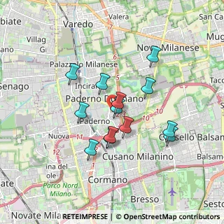 Mappa Via Renato Cartesio, 20037 Paderno Dugnano MI, Italia (1.46462)