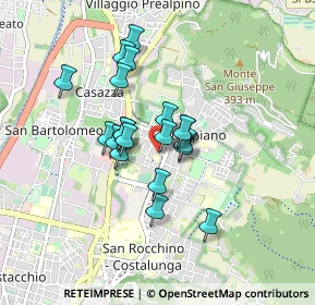 Mappa Via Ildebrando Vivanti, 25133 Brescia BS, Italia (0.642)