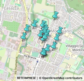 Mappa Via Ildebrando Vivanti, 25133 Brescia BS, Italia (0.2675)