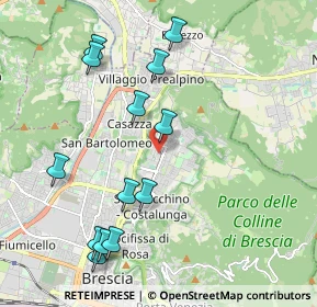 Mappa Via Ildebrando Vivanti, 25133 Brescia BS, Italia (2.22231)