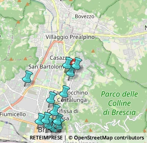 Mappa Via Ildebrando Vivanti, 25133 Brescia BS, Italia (2.57467)