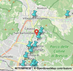 Mappa Via Ildebrando Vivanti, 25133 Brescia BS, Italia (2.395)