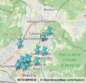 Mappa Via Ildebrando Vivanti, 25133 Brescia BS, Italia (2.24769)