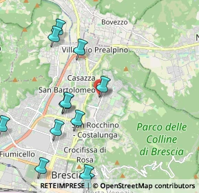 Mappa Via Ildebrando Vivanti, 25133 Brescia BS, Italia (2.5075)