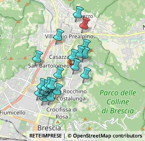 Mappa Via Ildebrando Vivanti, 25133 Brescia BS, Italia (1.5995)