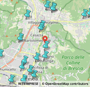 Mappa Via Ildebrando Vivanti, 25133 Brescia BS, Italia (2.8395)