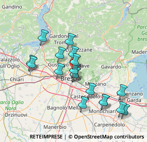 Mappa Via Ildebrando Vivanti, 25133 Brescia BS, Italia (13.80444)