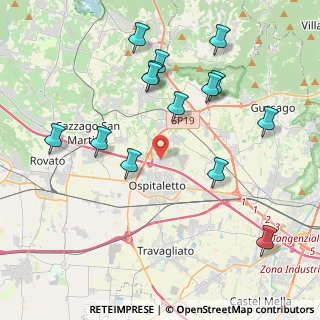 Mappa Via Adua, 25050 Passirano BS, Italia (4.38143)