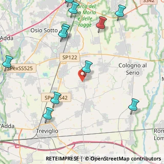 Mappa 24050 Lurano BG, Italia (6.14077)