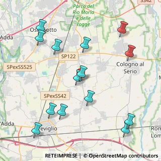Mappa 24050 Lurano BG, Italia (4.80929)