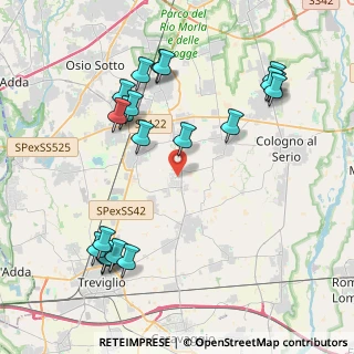 Mappa 24050 Lurano BG, Italia (4.6025)