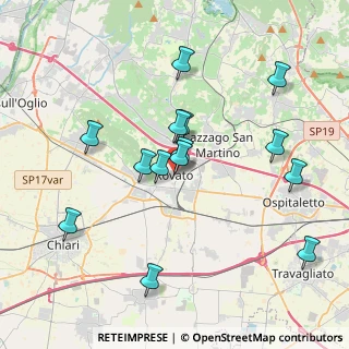 Mappa Piazza Cavour, 25038 Rovato BS, Italia (3.72071)