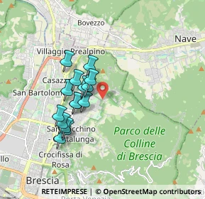 Mappa Via Lama, 25133 Brescia BS, Italia (1.46267)