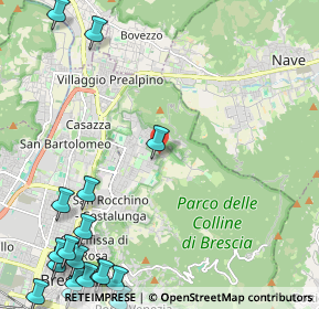 Mappa Via Lama, 25133 Brescia BS, Italia (3.52667)