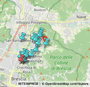 Mappa Via Lama, 25133 Brescia BS, Italia (1.85263)