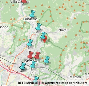 Mappa Via Lama, 25133 Brescia BS, Italia (5.37143)