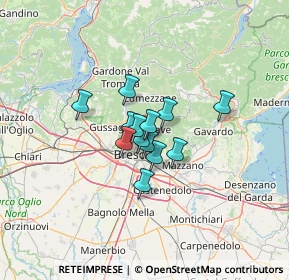 Mappa Via Lama, 25133 Brescia BS, Italia (7.29385)