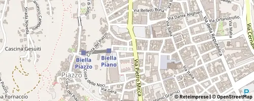 Mappa Biella