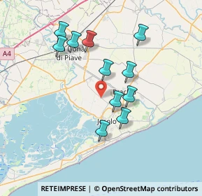 Mappa Via Mausa, 30016 Jesolo VE, Italia (6.49636)