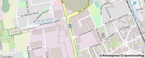 Mappa Paderno Dugnano
