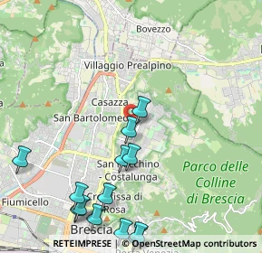 Mappa Via Bligny, 25133 Brescia BS, Italia (2.59846)