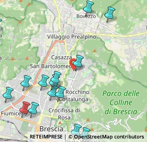 Mappa Via Bligny, 25133 Brescia BS, Italia (2.72533)