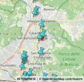 Mappa Via Bligny, 25133 Brescia BS, Italia (2.914)