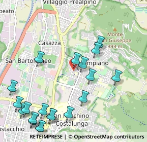 Mappa Via Bligny, 25133 Brescia BS, Italia (1.317)