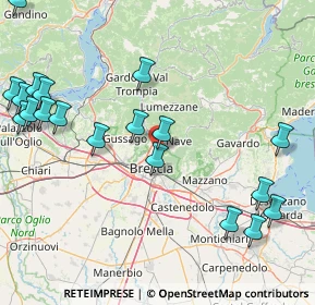 Mappa Via Bligny, 25133 Brescia BS, Italia (21.21632)