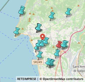 Mappa Strada Belvedere, 37010 Costermano VR, Italia (3.6835)