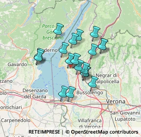 Mappa Strada Belvedere, 37010 Costermano VR, Italia (10.4975)