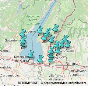 Mappa Strada Belvedere, 37010 Costermano VR, Italia (11.365)