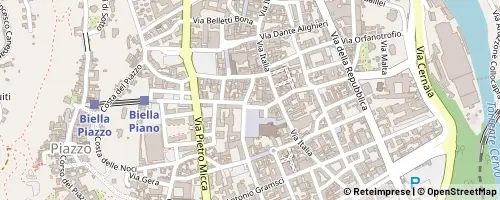 Mappa Biella