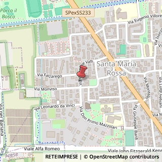 Mappa Via G. Valli, 42, 20024 Garbagnate Milanese, Milano (Lombardia)
