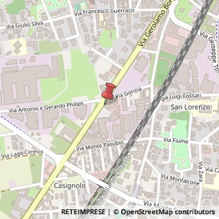 Mappa Via Gerolamo Borgazzi, 83, 20900 Monza, Monza e Brianza (Lombardia)