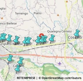 Mappa Via Trento, 13855 Valdengo BI, Italia (2.34533)