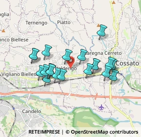 Mappa Via Trento, 13855 Valdengo BI, Italia (1.5675)