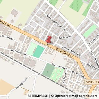 Mappa Via Campo Sportivo,  1, 25030 Coccaglio, Brescia (Lombardia)
