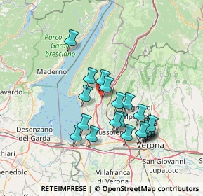 Mappa Localita Campagna, 37010 Rivoli Veronese VR, Italia (12.9245)